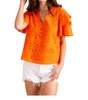 sandra top in orange