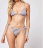 pique stripe lennox bikini bottom in vista dreams pique stripe