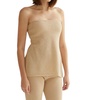 brookie crochet tube top in sand