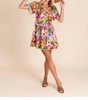 hallie rainforest dress in multicolor