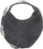 Dome Circular denim printed leather bag