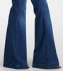 Tropea mid-rise flared jeans