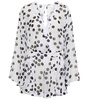 Emma polka-dot chiffon playsuit