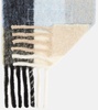 Checked alpaca and wool-blend scarf