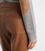 Sublime faux leather flared pants