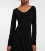 Valido pleated jersey maxi dress