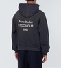 Logo cotton-blend hoodie