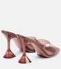 Lupita Glass 95 PVC mules