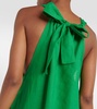 Ibiza linen maxi dress