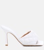 Leather Padded Mules 90