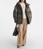 Logo down jacket