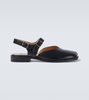 Tabi leather sandals