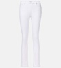 Mari high-rise cropped flared jeans
