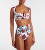 Donna floral bikini top
