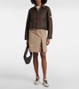 Chitre quilted canvas-trimmed jacket