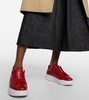 Maxi leather sneakers