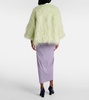 Faux shearling jacket