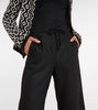 Floria virgin wool wide-leg pants