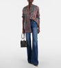 Tropea high-rise flared jeans