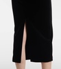 Velvet corset dress
