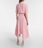 Iconic silk midi dress