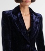 Velvet blazer