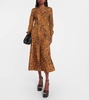 Teys printed midi dress