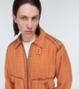 Silk bomber jacket