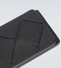 Intrecciato leather wallet