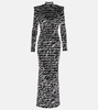 Love Letter jacquard gown