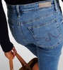 High-rise skinny jeans