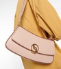 S-Wave faux leather shoulder bag