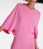 Gathered maxi dress