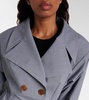 Gingham cotton jacket