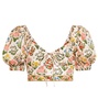 Palmarosa cotton crop top