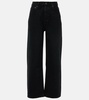 Ren high-rise cropped straight jeans