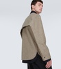 Wool flannel overshirt 