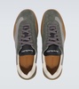 Bars M suede and leather sneakers