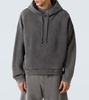 Faded cotton hoodie