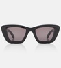 Logo square sunglasses