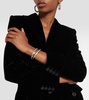 Jahleel crystal-embellished bangle