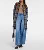 Mari high-rise wide-leg jeans