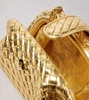 Lauren 1980 Small mirrored leather clutch