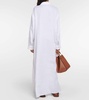 Linen midi dress