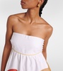 Algae cotton-blend maxi dress