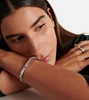 Saturn 18kt white gold bracelet with diamonds