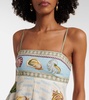 Bath House linen maxi dress