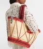 Lalo Maxi macramé basket bag