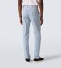 Cotton straight pants