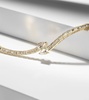 Saturn 18kt gold choker with diamonds